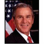 Magnet Photo Sculpture George Bush 43ème photo du président américain<br><div class="desc">Portrait photo du président George Walker Bush. George W. Bush, le 43e président américain (2001-2009), a été transformé en président de guerre à la suite des attaques terroristes aéroportées du 11 septembre 2001, devant le "plus grand défi de tout président depuis Abraham Lincoln." — Les attaques terroristes aériennes contre le...</div>