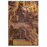 Magnet Photo Sculpture Gold Cyber Circuit Board Tech Art Electronique<br><div class="desc">Libérez votre visionnaire de la technologie intérieure avec notre carte de circuits électriques. Ce n'est pas seulement un design, c'est un énoncé. Immergez-vous dans le monde de l'innovation avec nos coloris audacieux : bleu serein, violet énigmatique, or opulent, ou fuchsia vibrante. Chaque pièce est une fusion d'art et de technologie...</div>