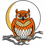 Magnet Photo Sculpture 'Hooter<br><div class="desc">Collez-la sur le réfrigérateur !</div>