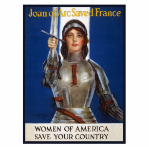 Magnet Photo Sculpture Jeanne d'Arc : La servante d'Orléans, héroïne du c