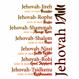 Magnet Photo Sculpture Jéhovah nomme or coupé Magnet