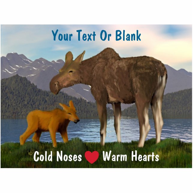 Magnet Photo Sculpture L'Oie Dans Le pré (Devant)