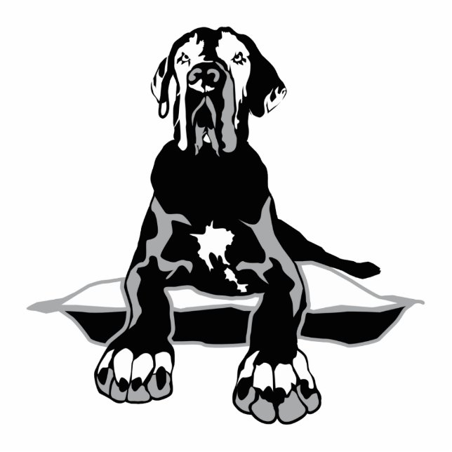 Magnet Photo Sculpture Magnet Doge 3d grand (Devant)