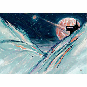 Magnet Photo Sculpture Mon futur chez soi dans l'espace