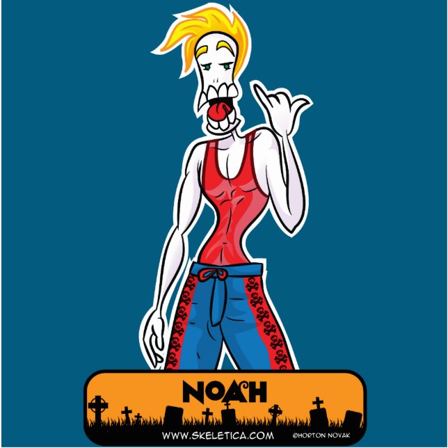 Magnet Photo Sculpture Noah's Sculpture - Skekletica.com - webcomic (Devant)