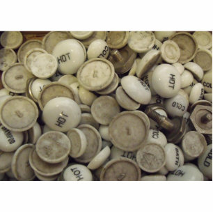 Magnet Photo Sculpture Noeuds vintages en porcelaine chaude et froide