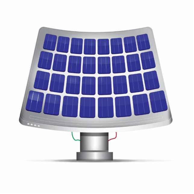 Magnet Photo Sculpture Panneaux solaires. (Devant)