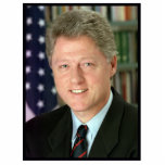 Magnet Photo Sculpture Photo du président Bill Clinton à la Maison Blanch<br><div class="desc">Bill Clinton est un politicien américain de l'Arkansas qui a été le 42ème président des Etats-Unis (1993-2001). Il a pris ses fonctions à la fin de la Guerre froide et a été le premier président de génération de baby-boomers. — Pendant l'administration de William Jefferson Clinton, les États-Unis jouissaient de plus...</div>