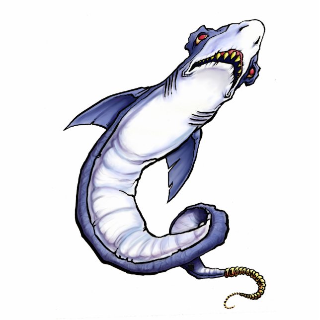 Magnet Photo Sculpture Rattleshark (Devant)