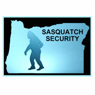 Magnet Photo Sculpture Sasquatch Security - Oregon