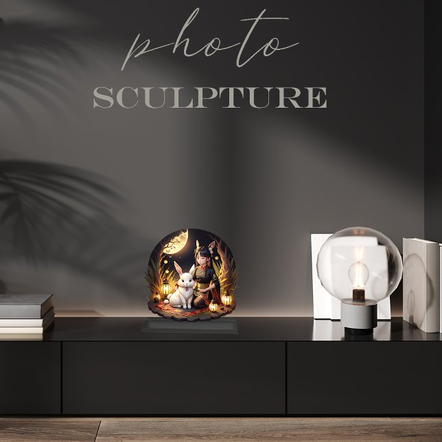 Magnet Photo Sculpture Sculpture de lapin.Transforme une photo en statue (Créateur téléchargé)