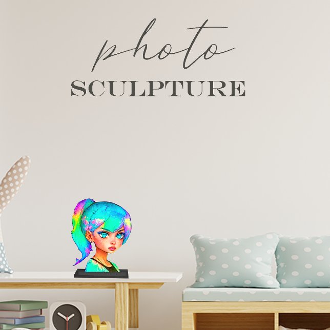 Magnet Photo Sculpture Sculpture photo acrylique.Transforme une photo en  (Créateur téléchargé)