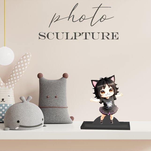 Magnet Photo Sculpture Sculpture photo acrylique.Transforme une photo en  (Créateur téléchargé)