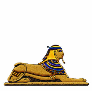 Magnet Photo Sculpture Sphinx mystique Égypte ancienne objet cadeau sculp