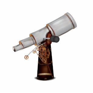 Magnet Photo Sculpture Télescope