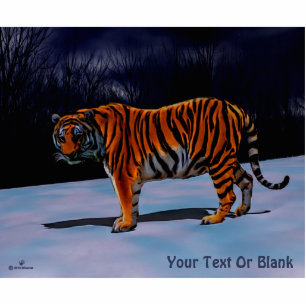 Magnet Photo Sculpture Tigre de Sibérie