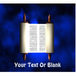 Magnet Photo Sculpture Torah Light<br><div class="desc">Dispose d'un rouleau Torah illuminé de l'intérieur sur un arrière - plan fractal foncé. Ajoutez votre propre texte. Les Juifs sont appelés "peuple du Livre" à cause de notre dévotion à la Torah. En vertu de la loi, nous sommes tenus de le poursuivre à chaque instant inutilisé du jour et...</div>