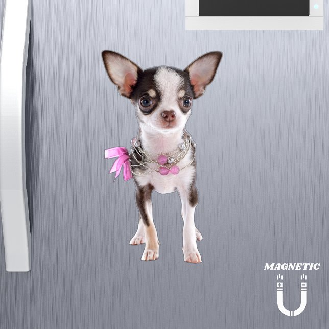 Magnet Photo Sculpture Your Pet Dog Photo Custom Sculpture Cutout (Créateur téléchargé)