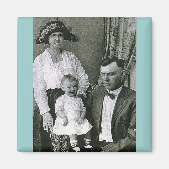 Magnet photo vintage (Devant)