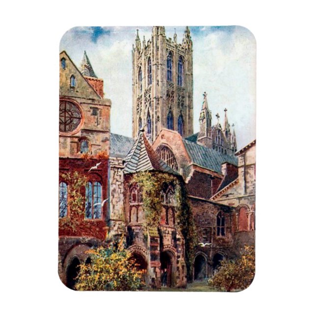 Magnet - Porte Saint Augustin, Canterbury, Kent (Vertical)