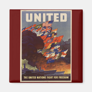 Magnet Poster vintage 2ème guerre mondiale