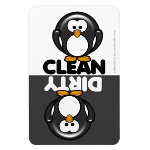 Magnet pour lave-vaisselle Cute Penguin