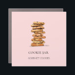 Magnet Pour Voiture Aquarelle Cookie sur boulangerie rose<br><div class="desc">Aquarelle chocolat puce tour biscuits boulangerie ou boulangerie maison aimant voiture sur arrière - plan rose doux. Parfait pour la boulangerie,  la pâtisserie,  la pâtisserie et la boulangerie Tous les styles de texte,  couleurs,  tailles peuvent être modifiés pour répondre à vos besoins</div>
