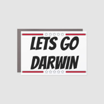 Attirons Darwin Magnet de voiture