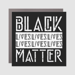 Magnet Pour Voiture Black Lives Matt BLM