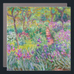 Magnet Pour Voiture Claude Monet - Le jardin d'Iris à Giverny<br><div class="desc">Jardin d'Iris à Giverny / Jardin d'Artiste à Giverny - Claude Monet,  1899-1900</div>