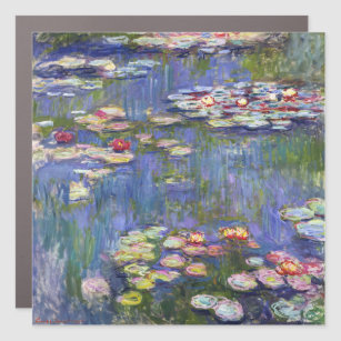 Magnet Pour Voiture Claude Monet - Nymphéas / Nymphéas