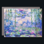 Magnet Pour Voiture Claude Monet - Nymphéas / Nymphéas 1919<br><div class="desc">Nymphéas (W.1852) - Claude Monet,  Huile sur toile,  1916-1919</div>