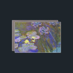 Magnet Pour Voiture Claude Monet Water Lilies Agapanthus<br><div class="desc">Claude Monet Water Lilies and Agapanthus - Claude Monet Water Lilies and Agapanthus est une magnifique peinture impressionniste réalisée par l'un des maîtres fleuristes de tous les temps. Le jardin d'eau est vivant avec la couleur et l'émotion, comme l'Agapanthus violet coulent de leurs tiges bleues et vertes. L'eau est vive...</div>