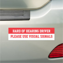 Conducteur HoH, veuillez utiliser le signal visuel