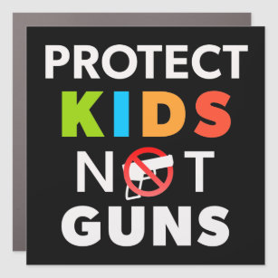 Magnet Pour Voiture Contrôle des armes à feu - Protéger les enfants et