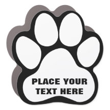 Créer votre propre Empreinte de patte de chien Tex
