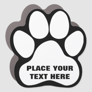 Stickers Magnets Pour Voiture Patte Chat Zazzle Fr