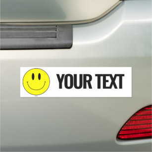 Magnet Pour Voiture Créez votre propre Smilie Smile Large Car Magazine