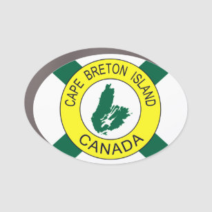 Magnet Pour Voiture Drapeau de l'île du Cap-Breton (non officiel), Nou