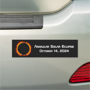 Magnet Pour Voiture Éclipse solaire annuelle 2023