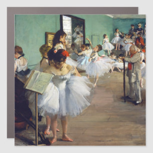 Magnet Pour Voiture Edgar Degas - Classe Danse