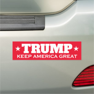 Magnet Pour Voiture Élection de Donald Trump 2024 Garder l'Amérique Gr
