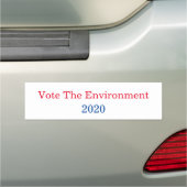 Magnet Pour Voiture Environnement de campagne présidentielle 2020 (En situation)