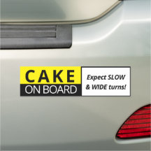Gâteau sur l'aimant de bord