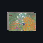 Magnet Pour Voiture Gustav Klimt Fleur Jardin Cottage Nature<br><div class="desc">Un beau tableau de jardin - c'est un tableau classique de Gustav Klimt,  appelé Cottage Garden,  ou Bauergarten,  1907,  qui est un gros plan d'un jardin fleuri,  un tableau floral coloré.</div>
