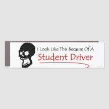 Humour du conducteur étudiant