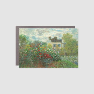 Magnet Pour Voiture Jardin des artistes de Monet dans Peinture d'Argen