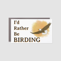 Je préfèrerais observer les oiseaux Balbuzard