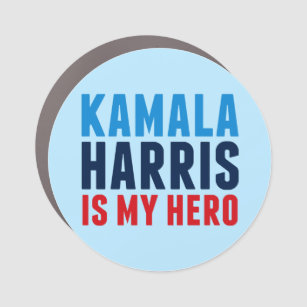 Magnet Pour Voiture Kamala Harris est mon héros