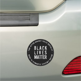 Magnet Pour Voiture L'importance des vies noires